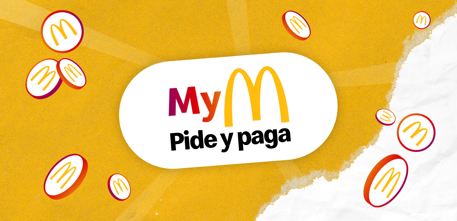 Visual genérico de la sección "Pide y Paga"